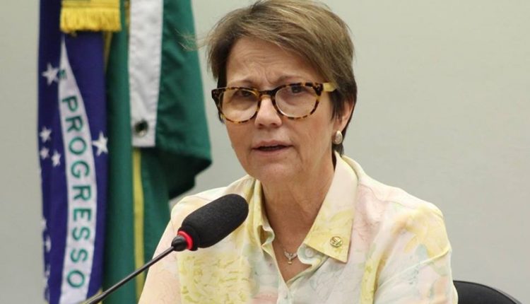 Tereza Cristina leva a Bolsonaro preocupação de agricultores com tabela do frete