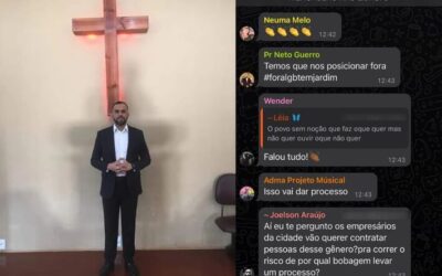 Grupelho homofóbico ataca servidora de Jardim (MS): “Inimigos, como o cavalo de Tróia”, diz pastor