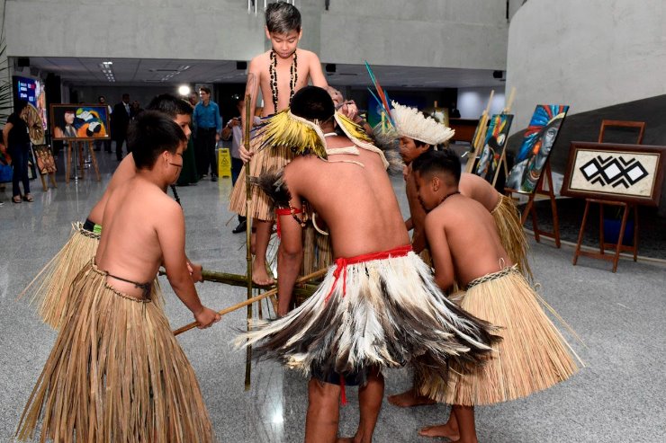 Assembleia Legislativa abre exposição de arte para marcar Dia dos Povos Indígenas