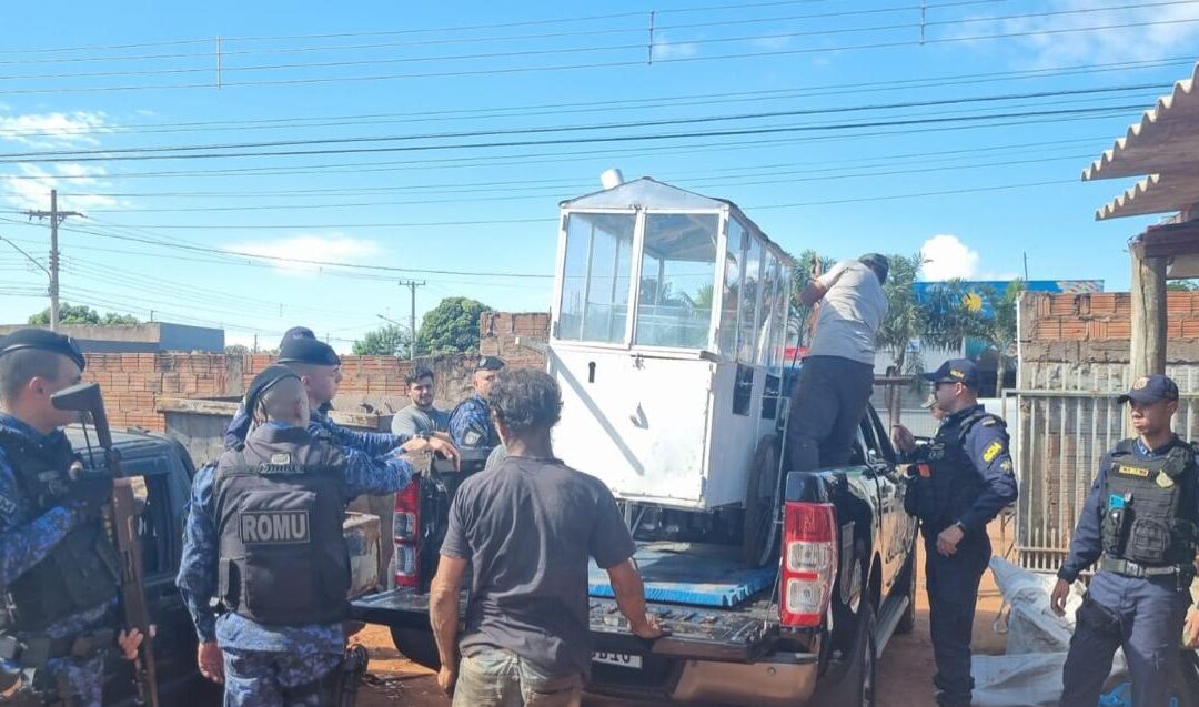 Guarda Civil Metropolitana recupera carrinho de pipoca furtado durante operação em ferro velho