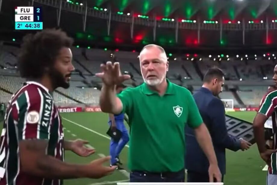 Mano Menezes diz que atrito em campo foi só a ‘gota d’água’ para saída de Marcelo do Fluminense