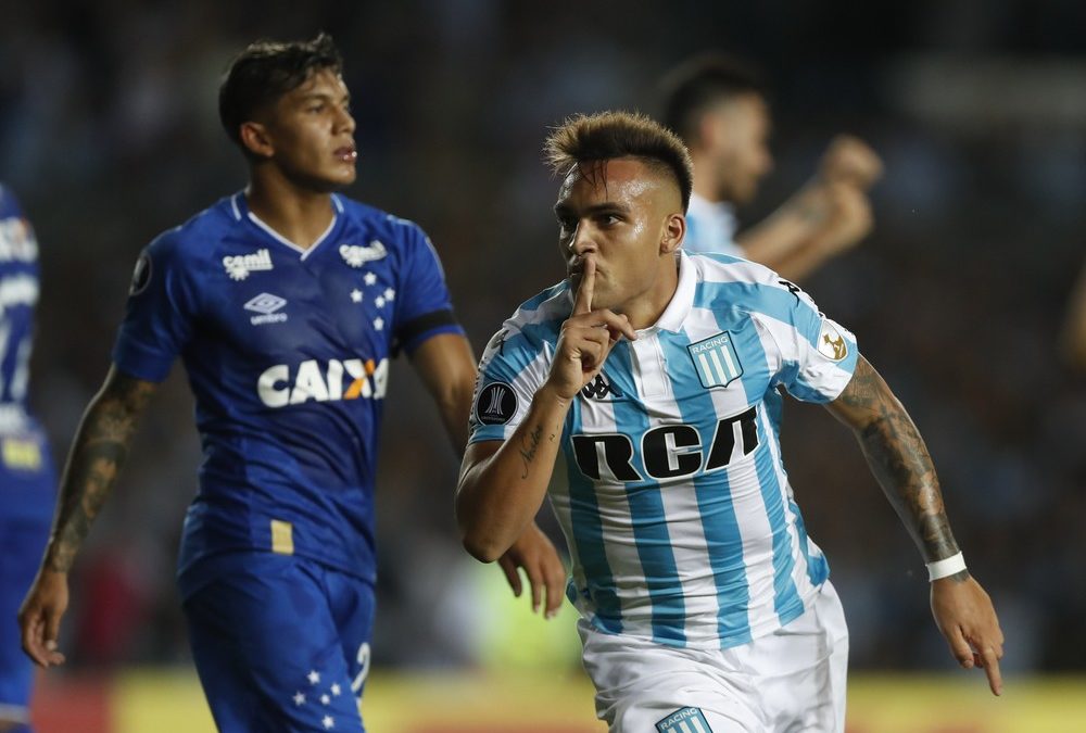 Joia do Racing, Lautaro Martínez acerta com Internazionale por R$ 97 milhões
