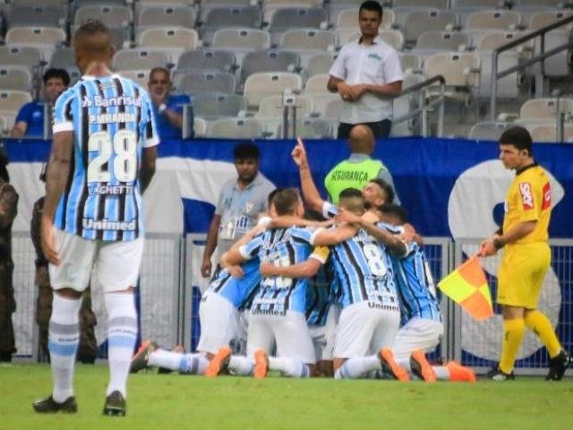 André marca e Grêmio bate o Cruzeiro em Minas na estreia no Brasileirão