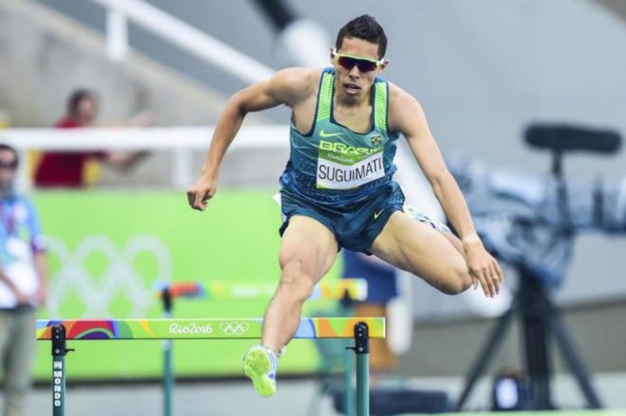 Atleta olímpico vem conhecer trabalho do atletismo para “garimpar” os destaques