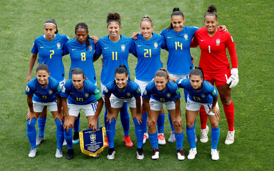 Brasil enfrenta França nas oitavas de final do Mundial Feminino