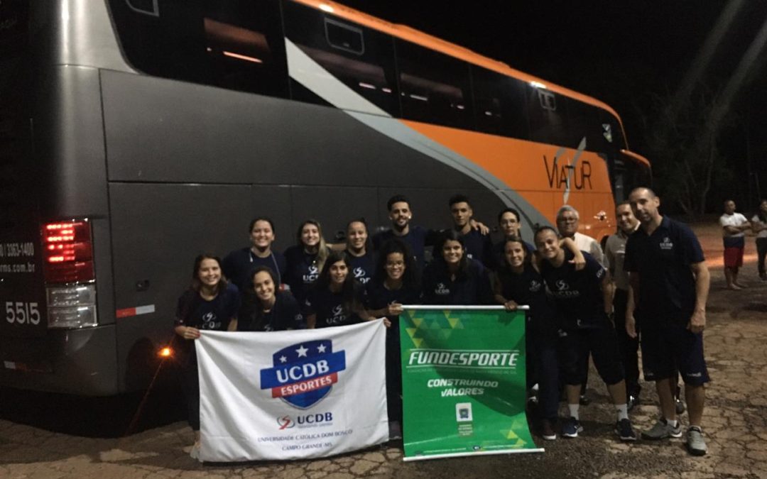 Atletas da UCDB estão em Salvador para disputar os Jogos Universitários Brasileiros 2019