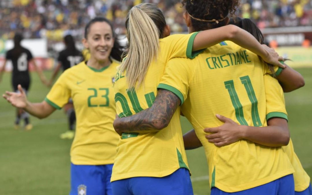 Seleção feminina aumenta série invicta e encerra 2019 com vitória