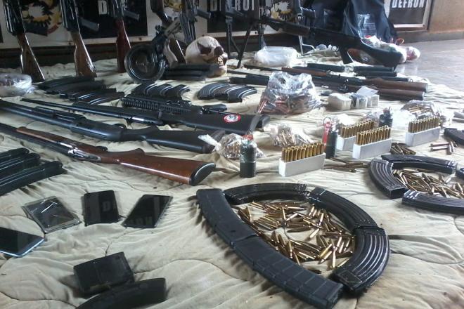 Arsenal apreendido em Ponta Porã ia para criminosos do Rio de Janeiro, diz polícia