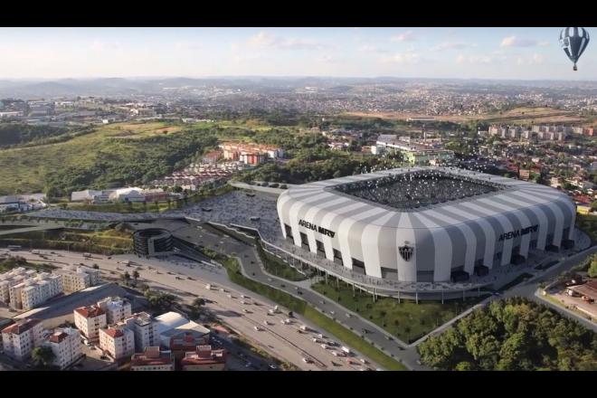 Atlético-MG inicia obra do estádio nesta segunda-feira