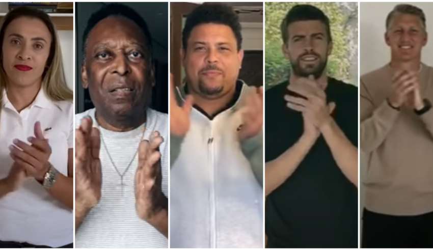 Fifa homenageia profissionais da linha de frente contra Covid-19