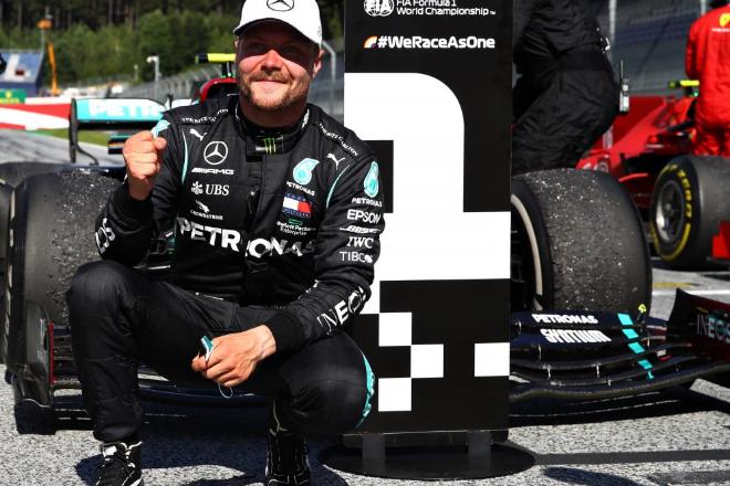 Bottas vence o GP da Áustria em corrida caótica