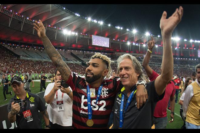 Gabriel exalta Jorge Jesus em despedida do Flamengo