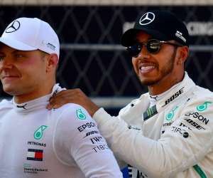 Hamilton reconhece superioridade de Bottas no treino: ‘Fez um trabalho melhor’