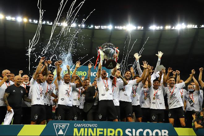 Com Sampaoli, Atlético-MG derrota Tombense e é campeão mineiro pela 45ª vez