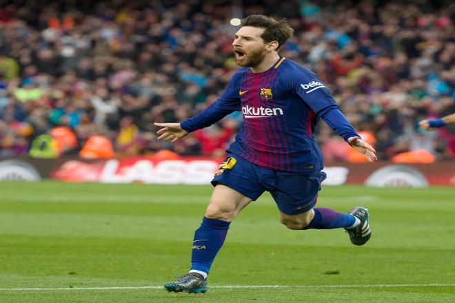 Messi sai do banco, faz dois, Barcelona goleia o Bétis e desencanta no Espanhol