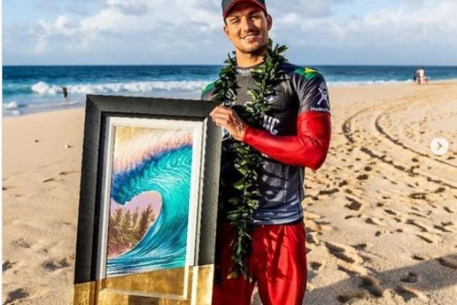 Gabriel Medina abre temporada 2021 do surfe no segundo lugar em Pipeline