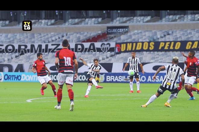 Atlético-MG vence Atlético-GO em casa e se aproxima do líder São Paulo
