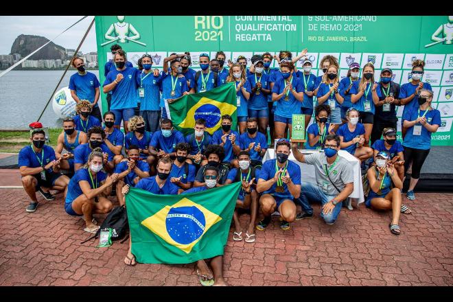 Remo: Brasil fecha Sul-Americano com 24 medalhas e título geral