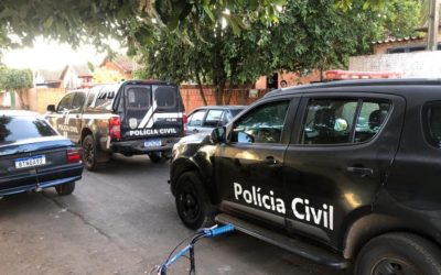 Policiais civis prendem tio e sobrinho suspeitos de tráfico de drogas em Aparecida do Taboado