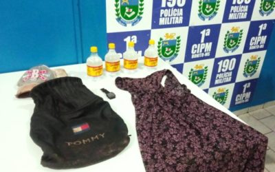 Polícia Militar prende em flagrante duas pessoas pelo crime de furto em Bonito