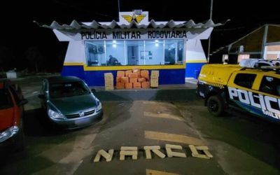 Carga de maconha avaliada em 1,5 milhões de reais é apreendida pela Polícia Militar Rodoviária, na MS-270, em Dourados