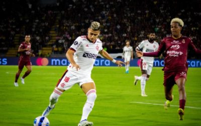 Flamengo vence Tolima por 1 a 0 e larga na frente nas oitavas de final da Conmebol Libertadores