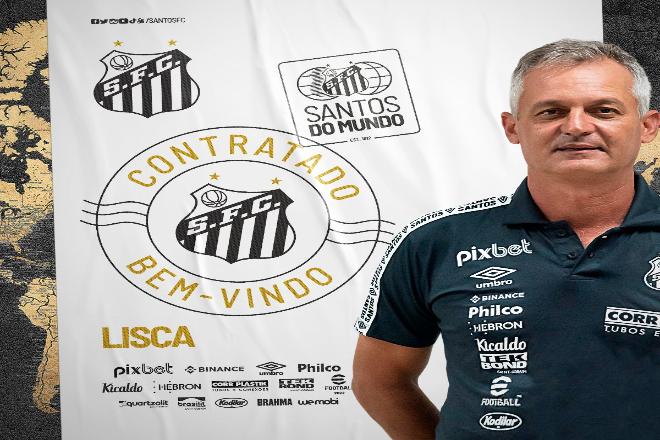 Lisca, após conturbada saída do Sport, é anunciado como técnico do Santos