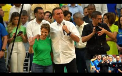 Durante lançamento de campanha, Bolsonaro destaca trabalho de Tereza Cristina no Ministério da Agricultura
