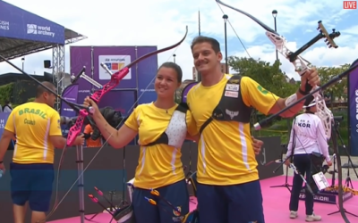 Tiro com arco: Brasil conquista bronze em etapa da Copa do Mundo