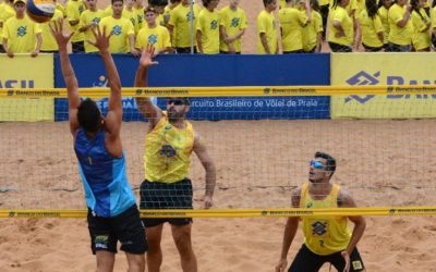 Primeiro dia do TOP-8 tem atleta de MS invicto; dupla Bruno/Saymon termina o dia com vitória