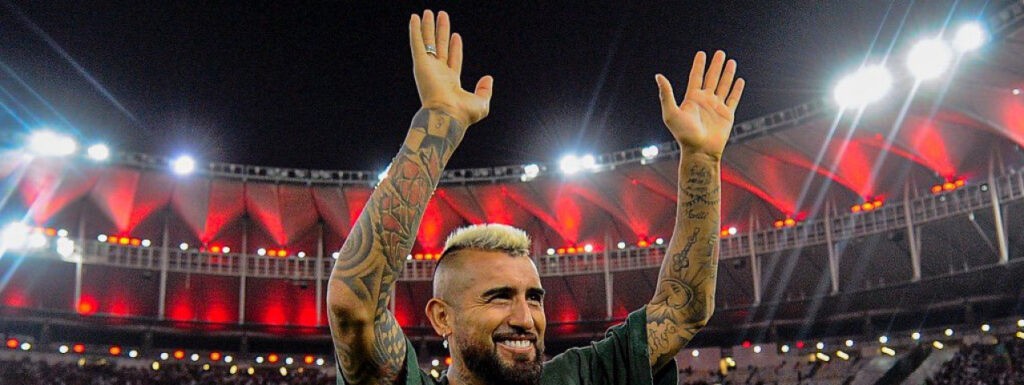 Arturo Vidal é o mais novo reforço do Flamengo