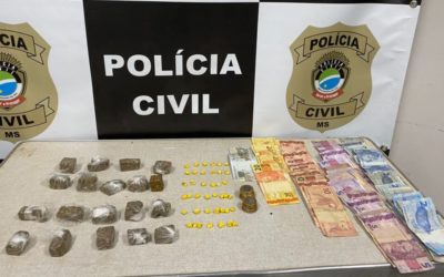Adolescente é apreendido por tráfico de drogas em Naviraí