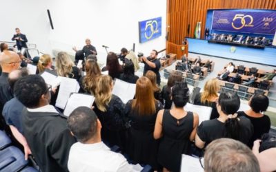 Sessão solene homenageia 50 anos da igreja Assembleia de Deus em MS