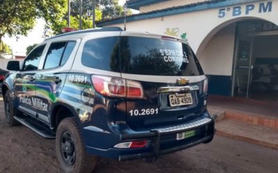 Polícia Militar cumpre mandado de prisão m Coxim