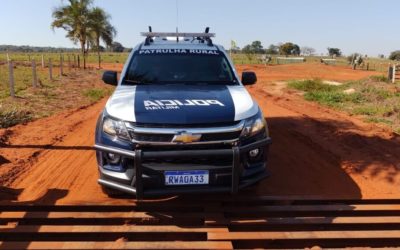 Polícia Militar realiza o patrulhamento rural na região do “Reliquia” no município de Paranaíba/MS.