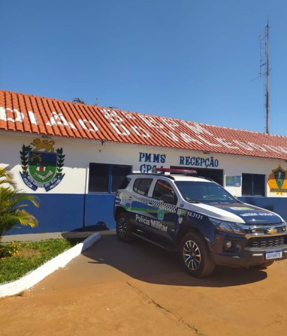 Policial Militar de folga prende foragido da justiça com apoio da Viatura em Nova Andradina