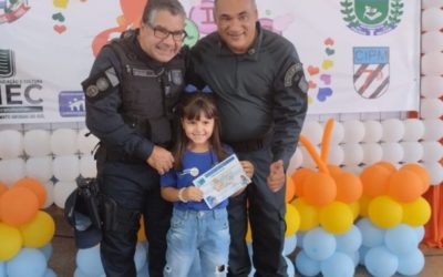 Polícia Militar realiza formatura do Proerd Kids no Município de Anaurilândia.
