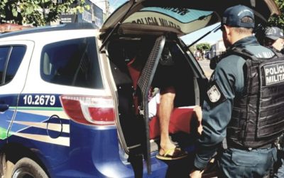 Em ação conjunta, Polícias Militar e Civil prende foragido da justiça acusado de roubo a residência em Bataguassu.