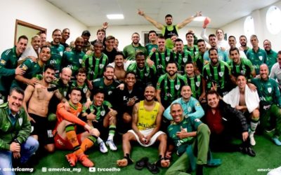 América mineiro faz 3 x 0 no Botafogo