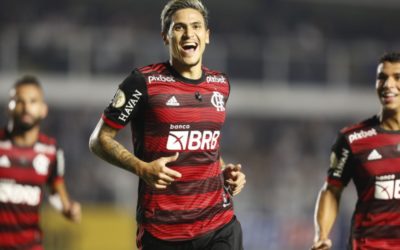 Fora de casa, Flamengo vence Santos por 2 a 1 pelo Brasileirão