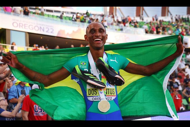 Alison é ouro na Diamond League da Polônia e segue invicto este ano