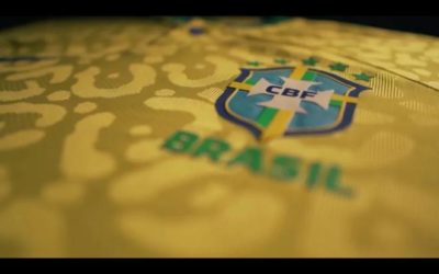 CBF apresenta novas camisas da seleção brasileira para a Copa do Mundo