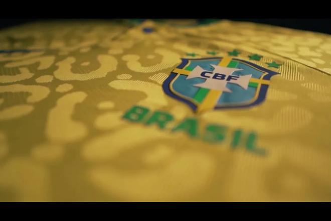 CBF apresenta novas camisas da seleção brasileira para a Copa do Mundo