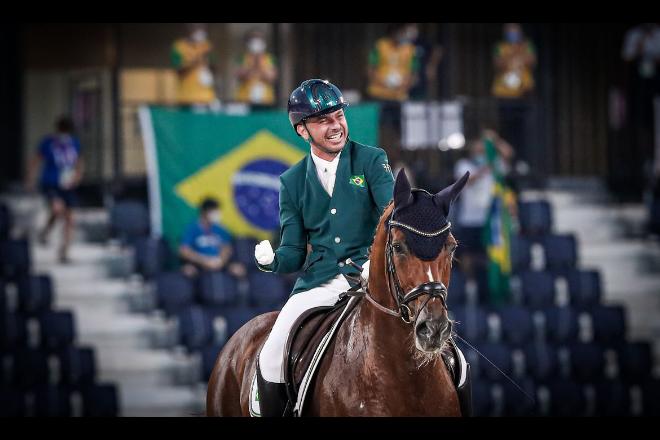 Hipismo paralímpico: Rodolpho Riskalla fatura 2º bronze em Mundial