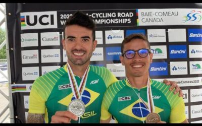 Brasil emplaca prata e bronze no Mundial de paraciclismo de estrada