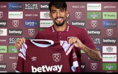 West Ham anuncia contratação do brasileiro Lucas Paquetá