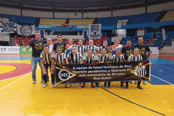 Operário/DEC vence 1º jogo da semifinal da Copa do Brasil contra principal equipe do pais