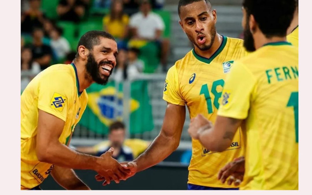 Brasil supera Japão e se classifica às oitavas do Mundial de Vôlei
