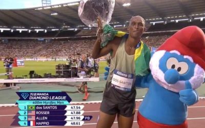 Imbatível, Alison dos Santos vence etapa da Diamond League na Bélgica