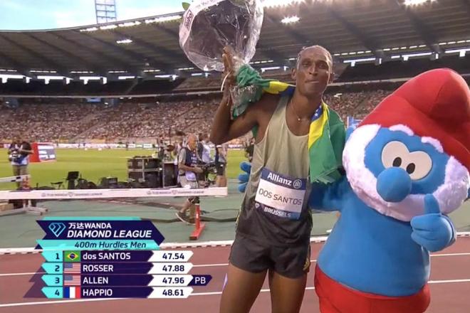 Imbatível, Alison dos Santos vence etapa da Diamond League na Bélgica